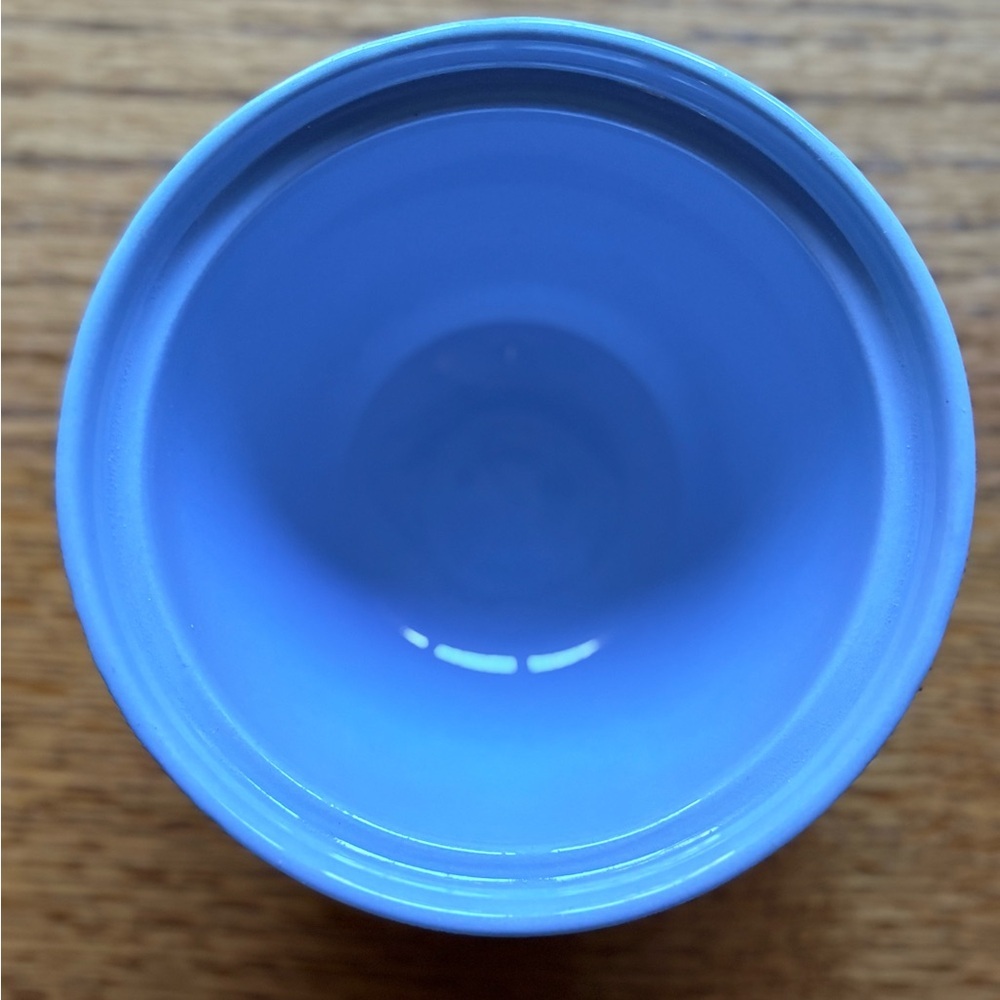 Skytone by Homer Laughlin small blue bowl- made in USA- 1940’s-1950’s - Picture 4 of 9